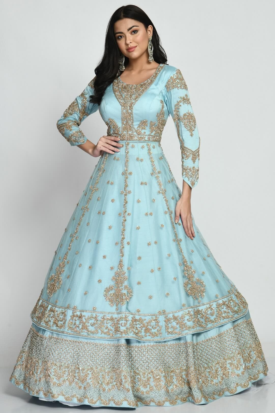 Anarkali lehenga outlet suits