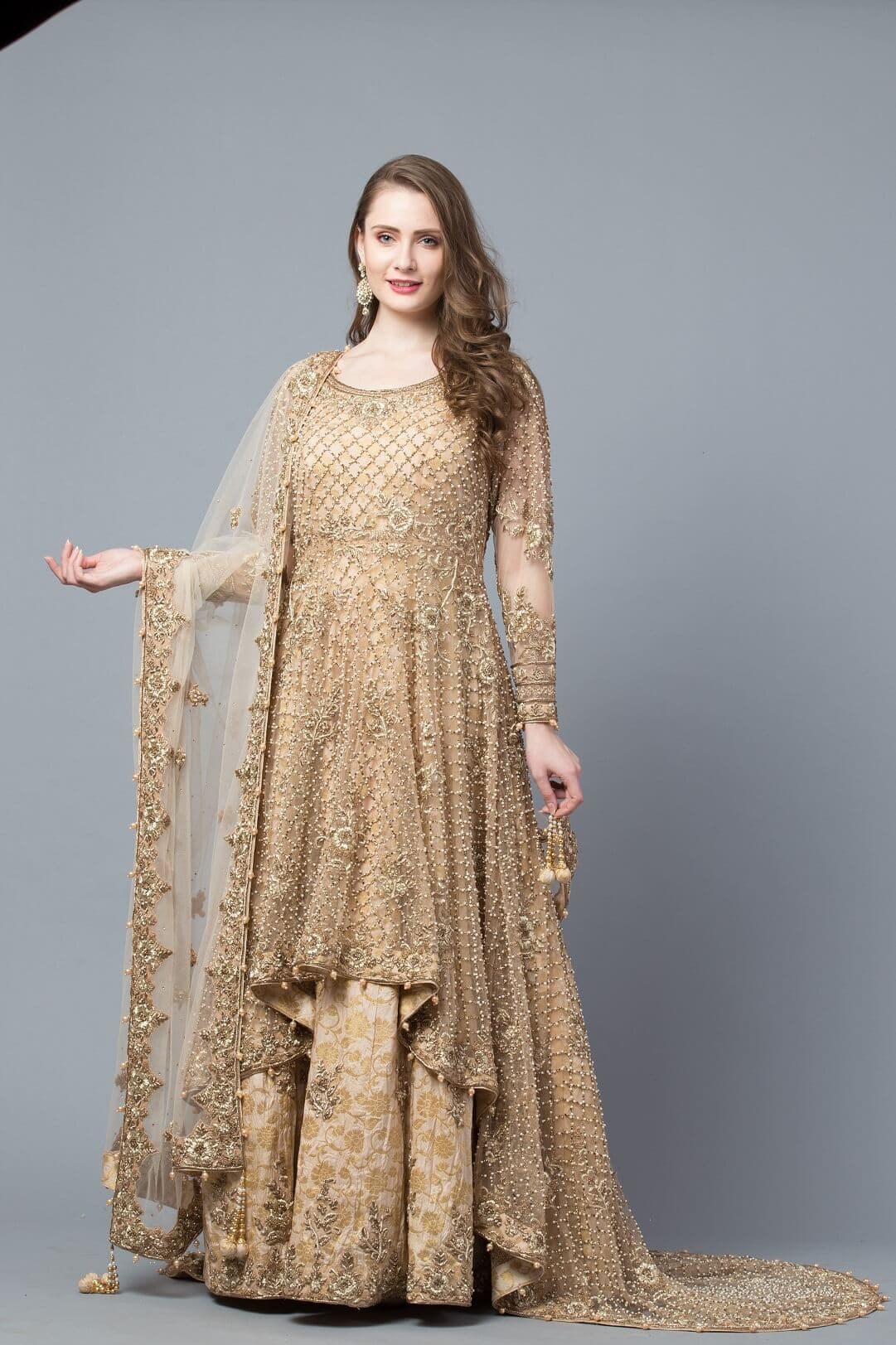 Peplum dress hotsell pakistani 2019