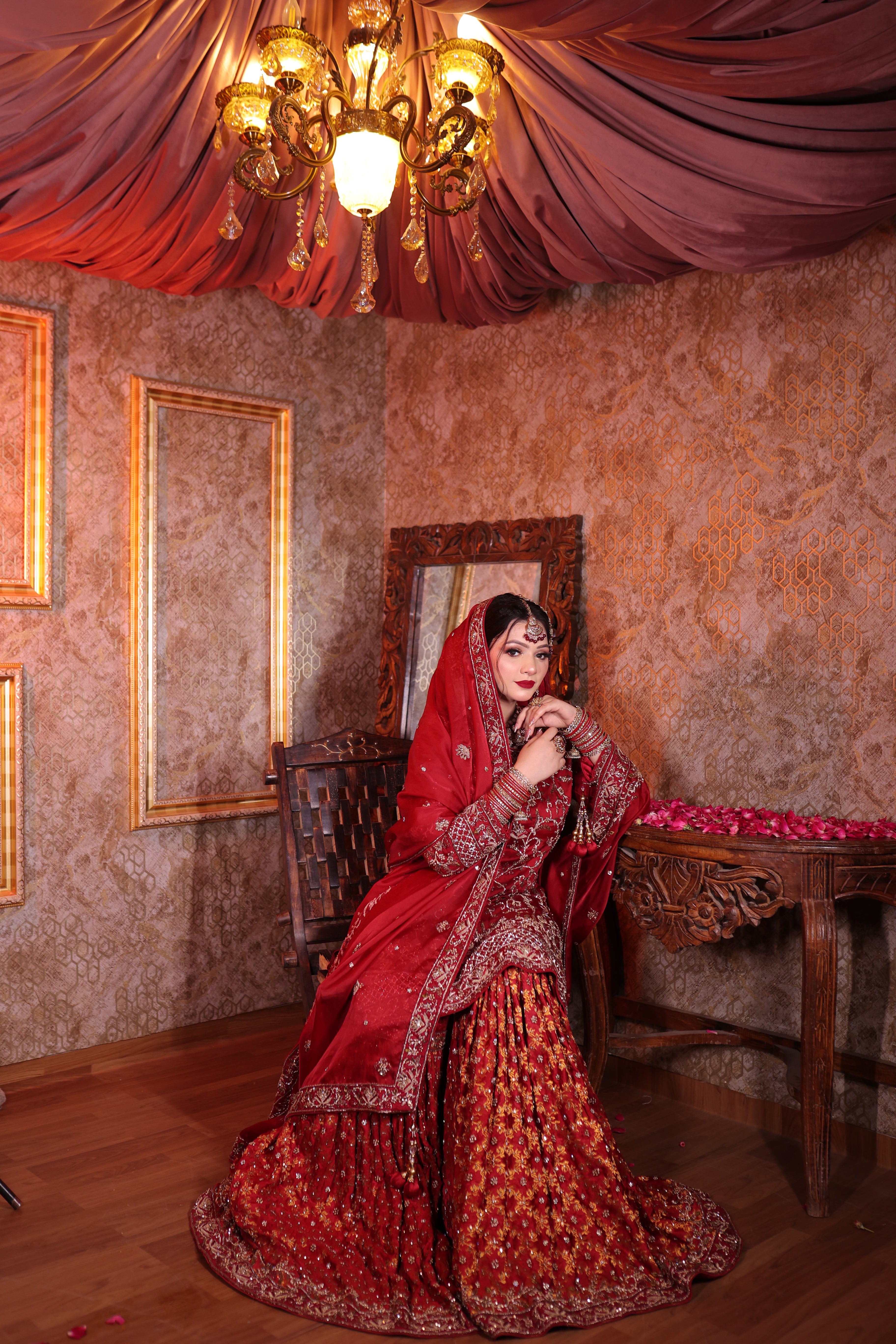 Antique Gharara Kameez